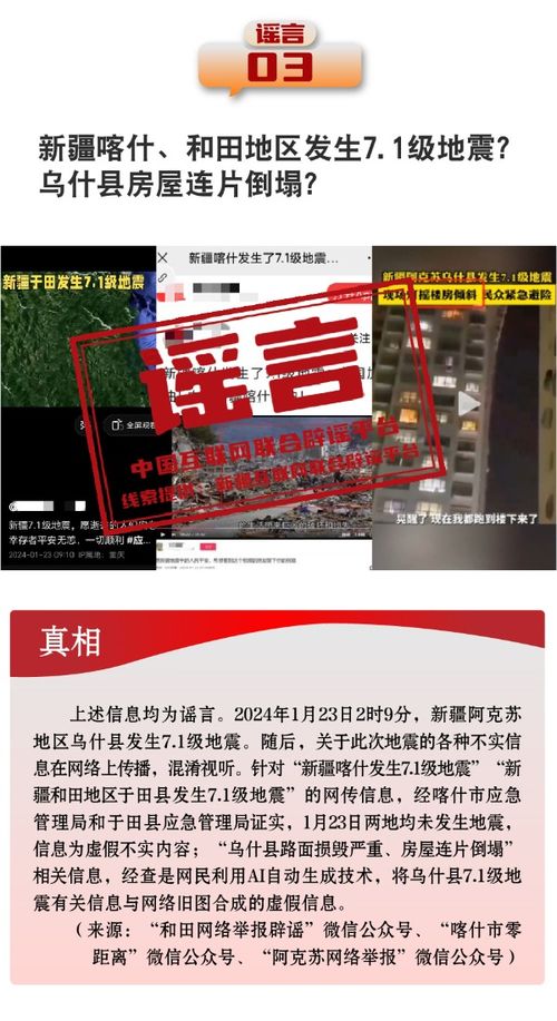 打擊網(wǎng)絡謠言 共建清朗家園 中國互聯(lián)網(wǎng)聯(lián)合辟謠平臺2024年1月辟謠榜